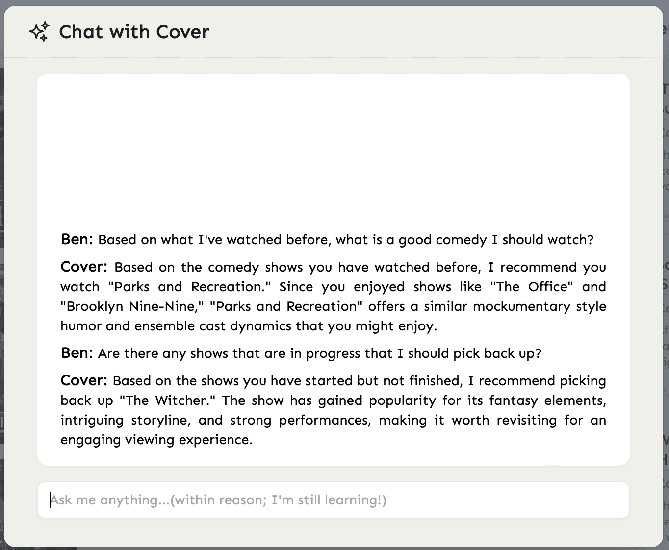 Chat Conversation